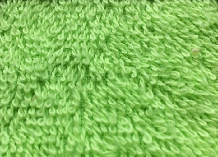Махровое полотно светло-зеленое